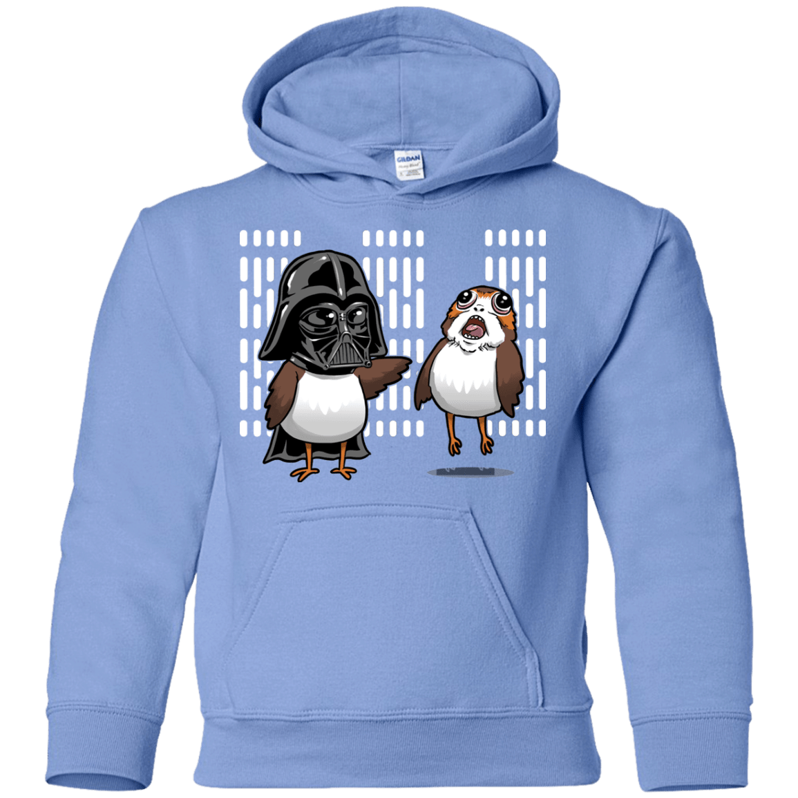 Sweatshirts Carolina Blue / YS Dark Critter Youth Hoodie