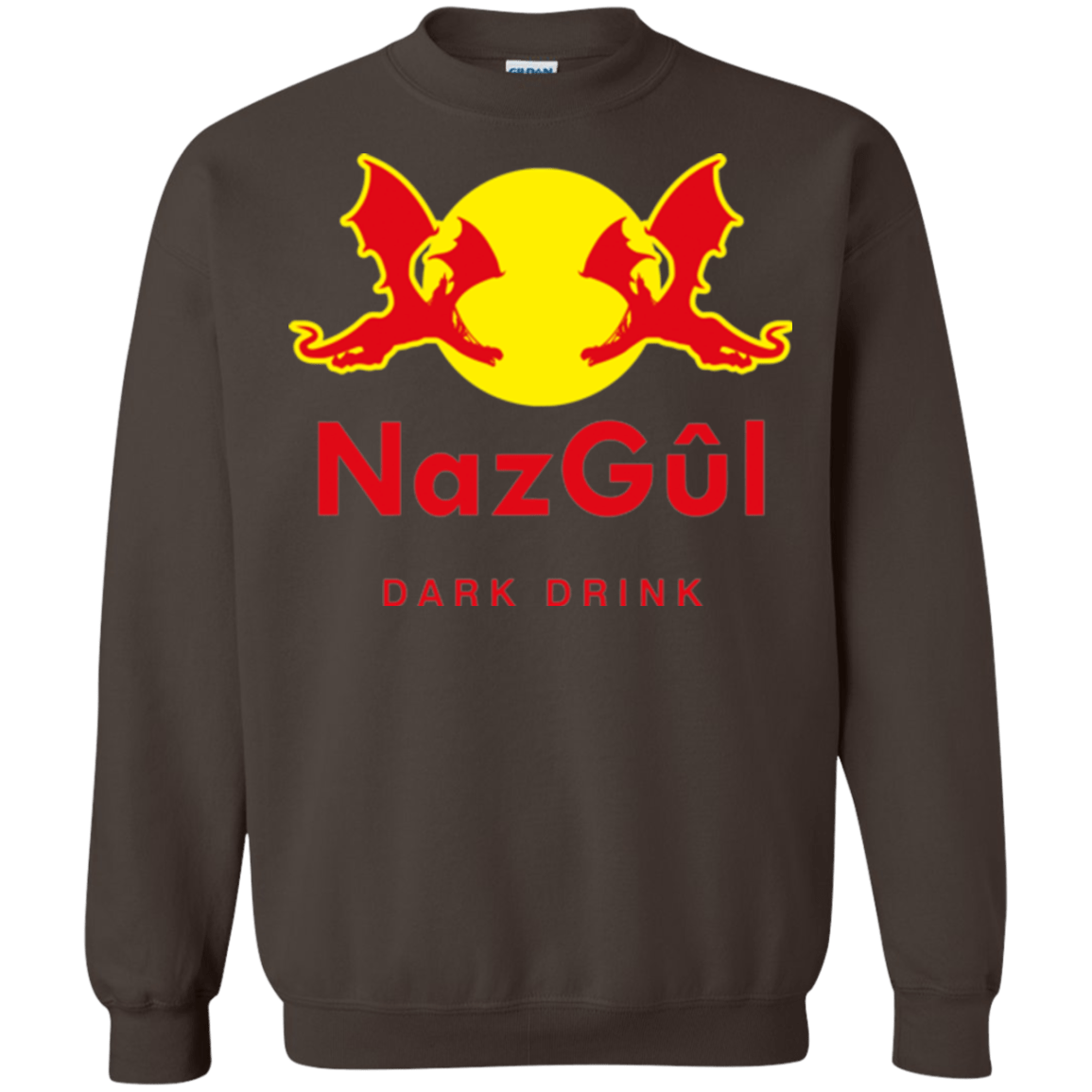 Sweatshirts Dark Chocolate / Small Dark drink Crewneck Sweatshirt