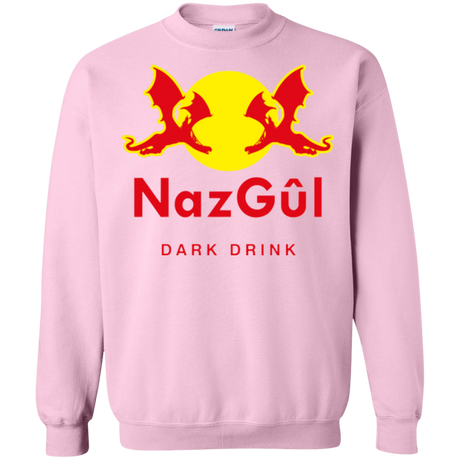 Sweatshirts Light Pink / Small Dark drink Crewneck Sweatshirt