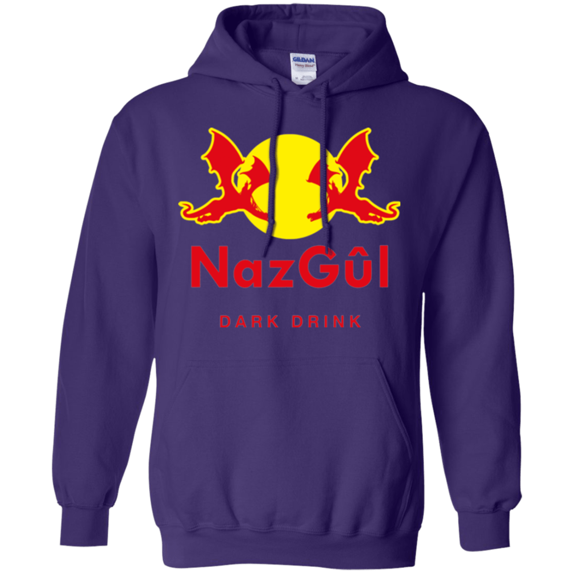 Sweatshirts Purple / Small Dark drink Pullover Hoodie