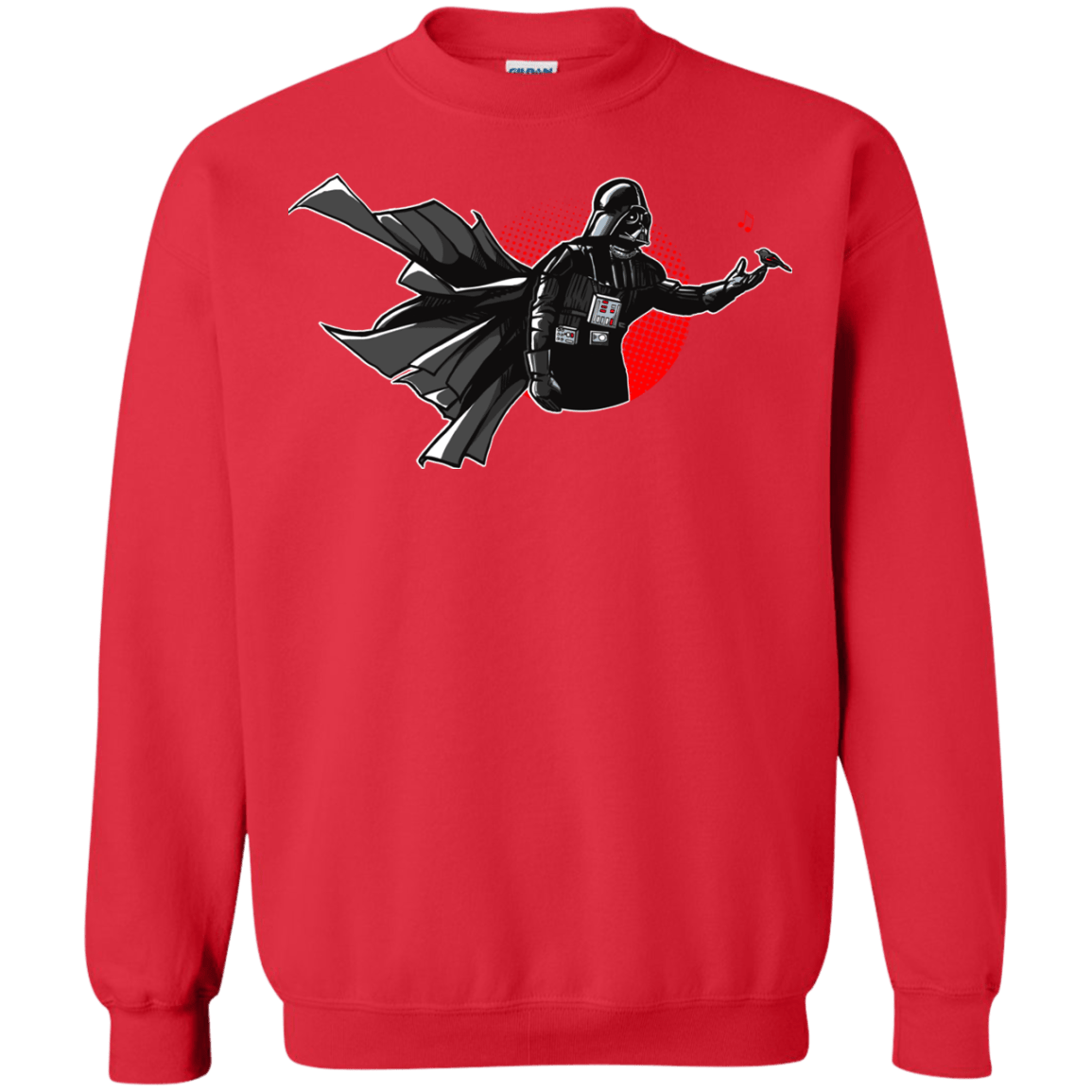 Sweatshirts Red / S Dark Enforcer Crewneck Sweatshirt