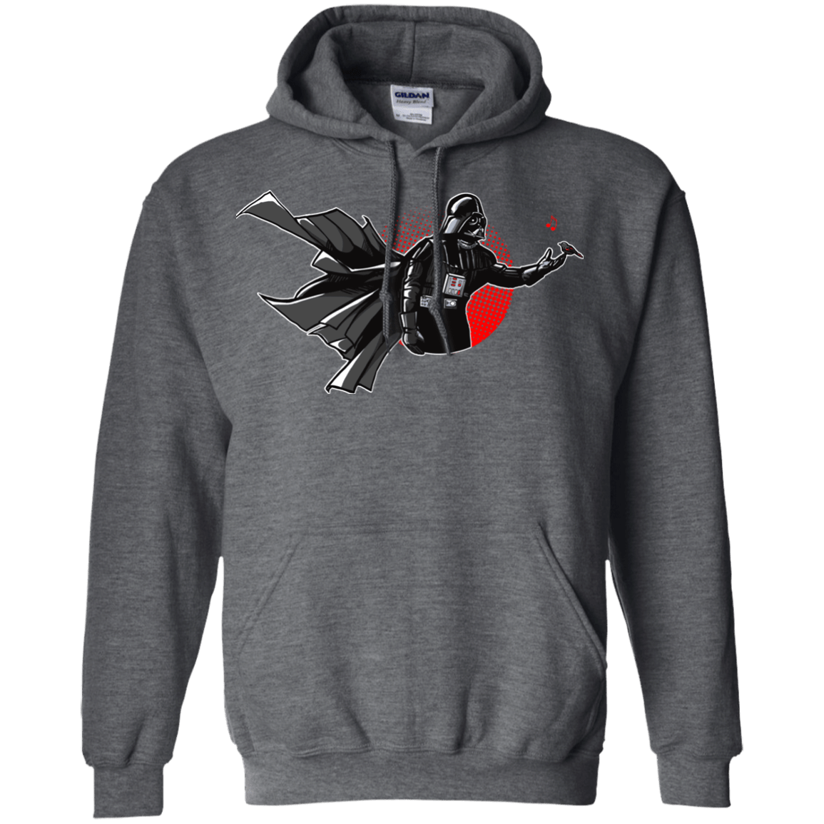 Sweatshirts Dark Heather / S Dark Enforcer Pullover Hoodie