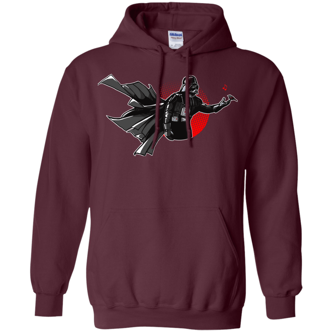 Sweatshirts Maroon / S Dark Enforcer Pullover Hoodie