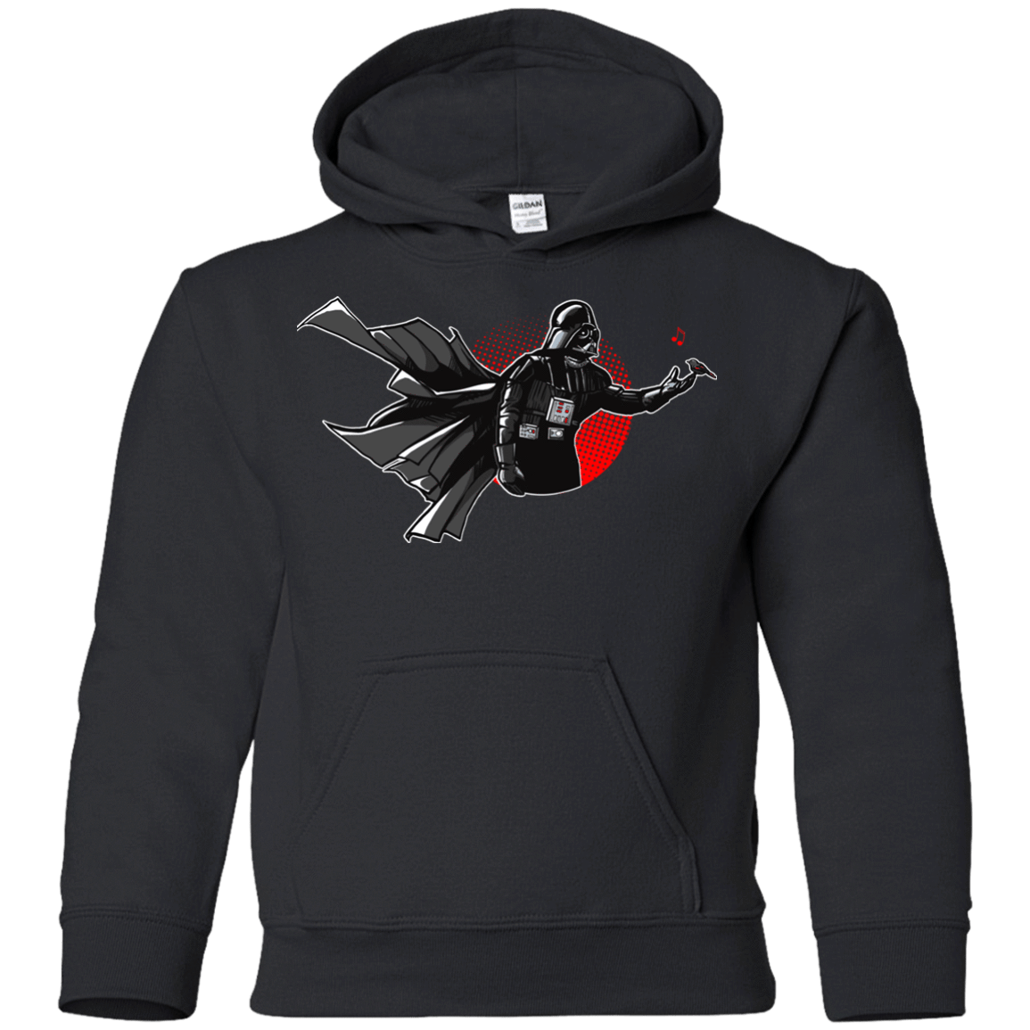 Sweatshirts Black / YS Dark Enforcer Youth Hoodie