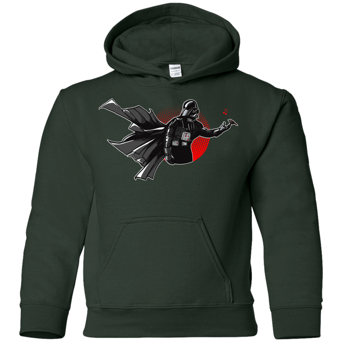 Sweatshirts Forest Green / YS Dark Enforcer Youth Hoodie