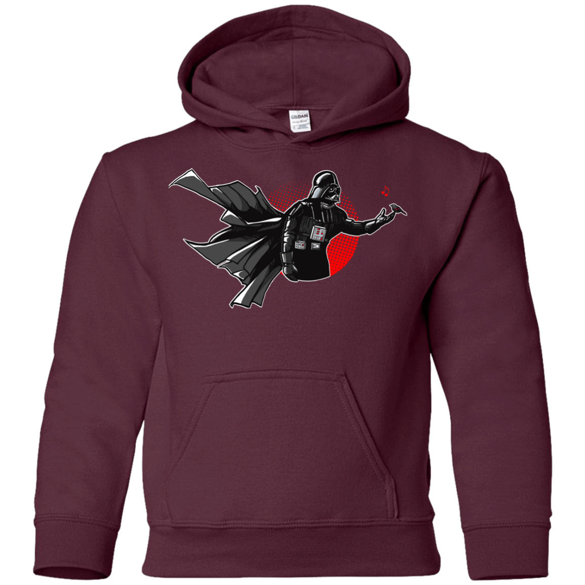 Sweatshirts Maroon / YS Dark Enforcer Youth Hoodie