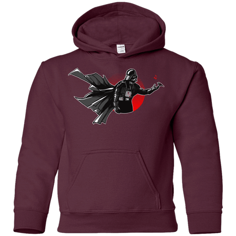 Sweatshirts Maroon / YS Dark Enforcer Youth Hoodie