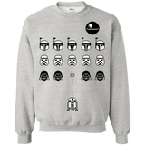 Sweatshirts Ash / Small Dark Invaders Crewneck Sweatshirt