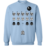 Sweatshirts Light Blue / Small Dark Invaders Crewneck Sweatshirt
