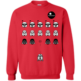 Sweatshirts Red / Small Dark Invaders Crewneck Sweatshirt