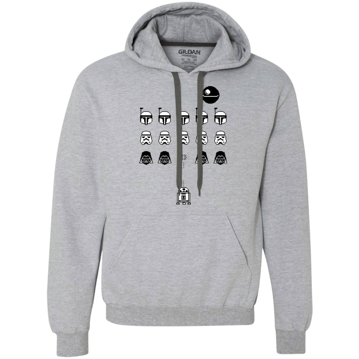 Sweatshirts Sport Grey / Small Dark Invaders Premium Fleece Hoodie