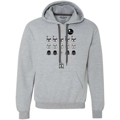 Sweatshirts Sport Grey / Small Dark Invaders Premium Fleece Hoodie