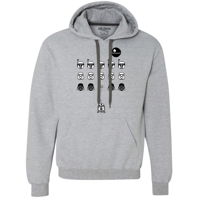 Sweatshirts Sport Grey / Small Dark Invaders Premium Fleece Hoodie