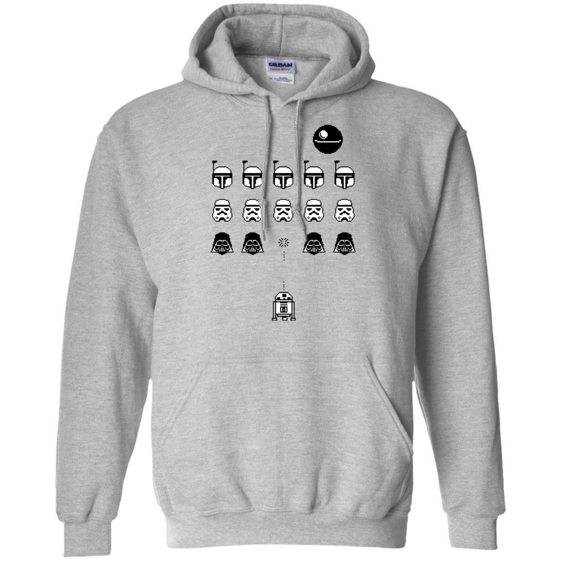 Sweatshirts Sport Grey / Small Dark Invaders Pullover Hoodie