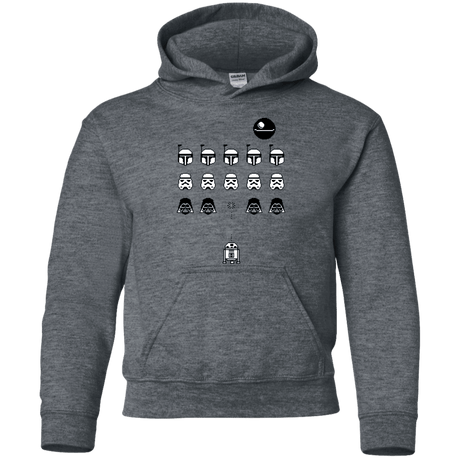 Sweatshirts Dark Heather / YS Dark Invaders Youth Hoodie