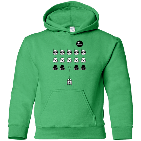 Sweatshirts Irish Green / YS Dark Invaders Youth Hoodie