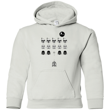 Sweatshirts White / YS Dark Invaders Youth Hoodie