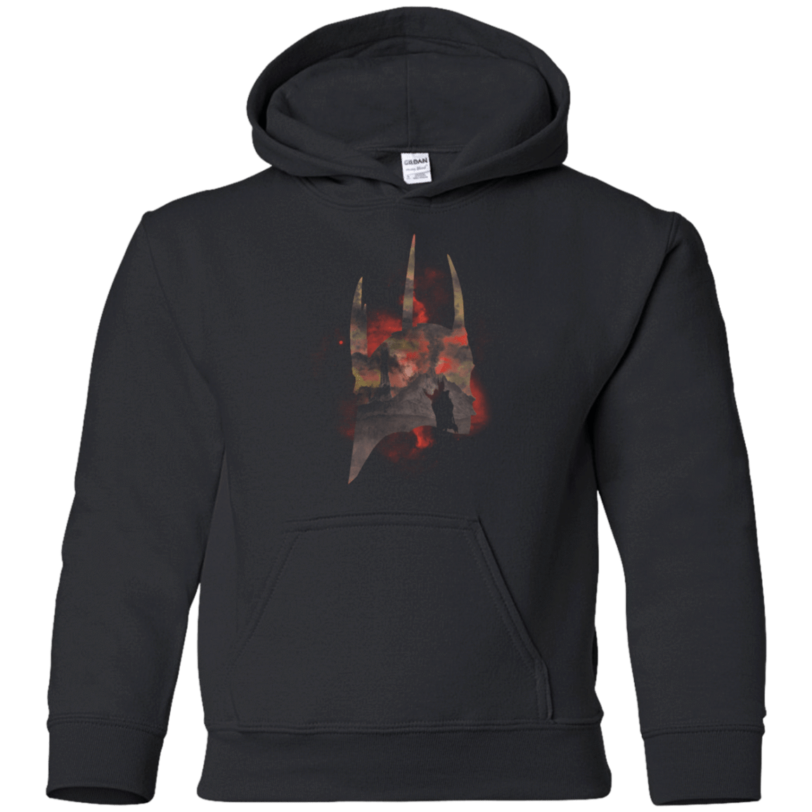 Sweatshirts Black / YS Dark Lord Head Youth Hoodie