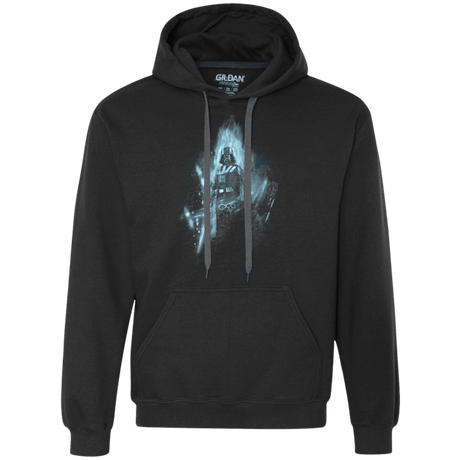 Sweatshirts Black / Small Dark Matador blue version Premium Fleece Hoodie