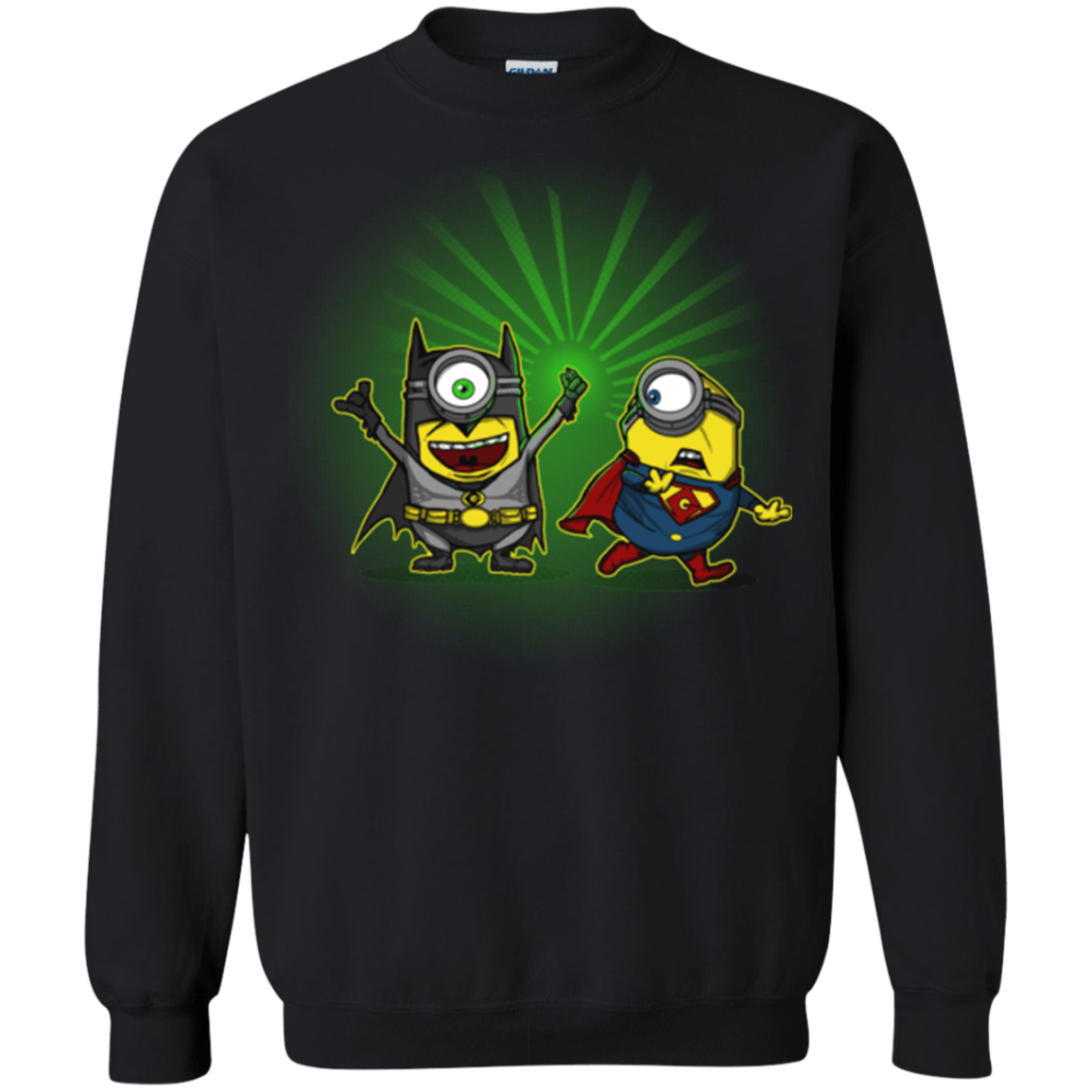 Sweatshirts Black / Small Dark Minion VS False God Crewneck Sweatshirt