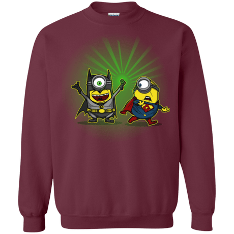 Sweatshirts Maroon / Small Dark Minion VS False God Crewneck Sweatshirt