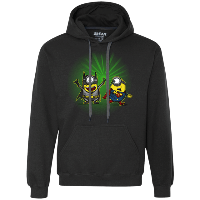 Sweatshirts Black / Small Dark Minion VS False God Premium Fleece Hoodie