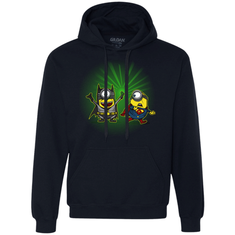 Sweatshirts Navy / Small Dark Minion VS False God Premium Fleece Hoodie
