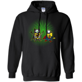 Sweatshirts Black / Small Dark Minion VS False God Pullover Hoodie