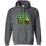 Sweatshirts Dark Heather / Small Dark Minion VS False God Pullover Hoodie