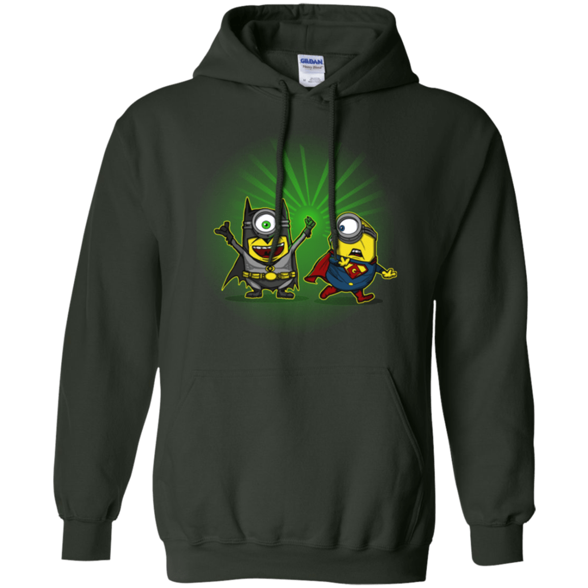 Sweatshirts Forest Green / Small Dark Minion VS False God Pullover Hoodie