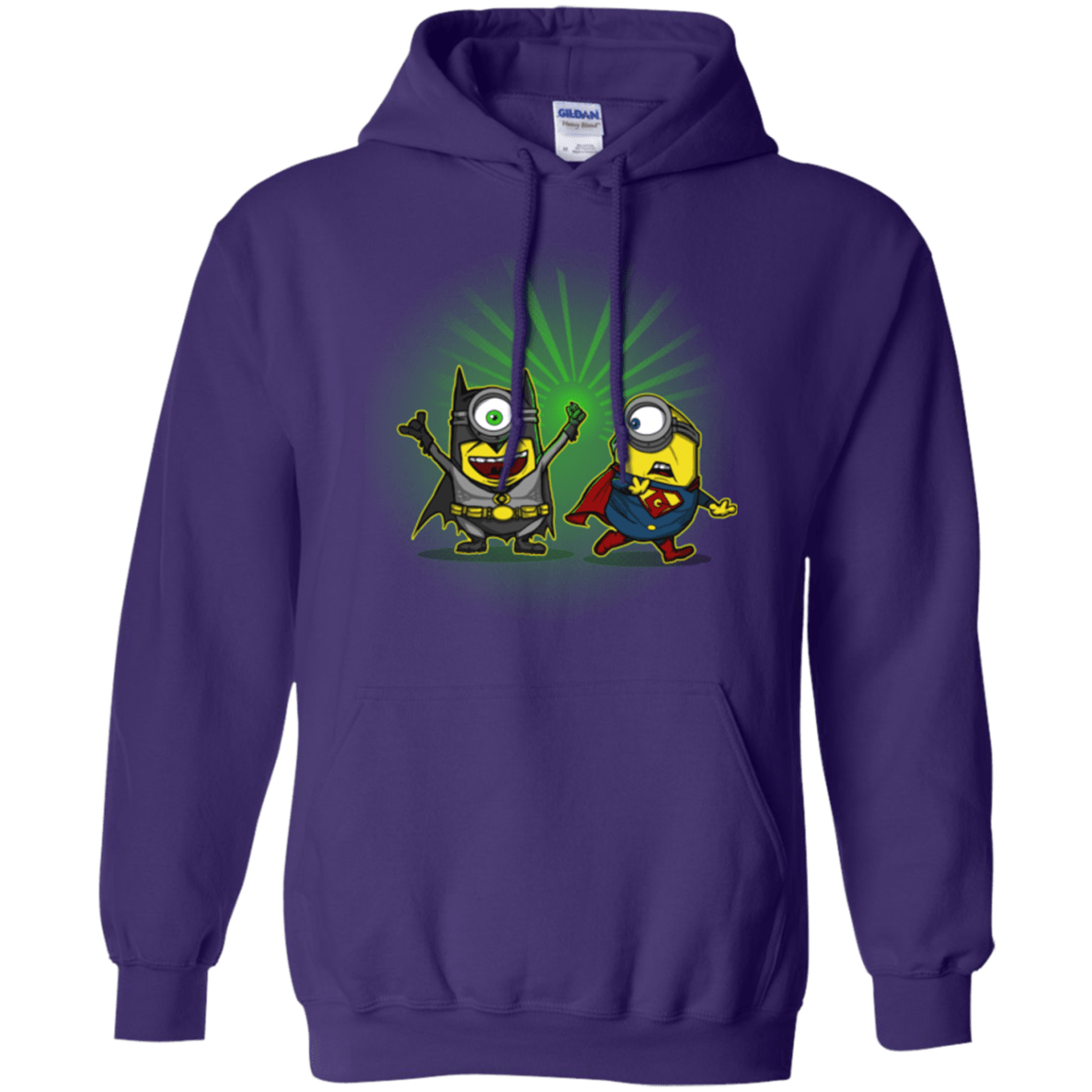 Sweatshirts Purple / Small Dark Minion VS False God Pullover Hoodie