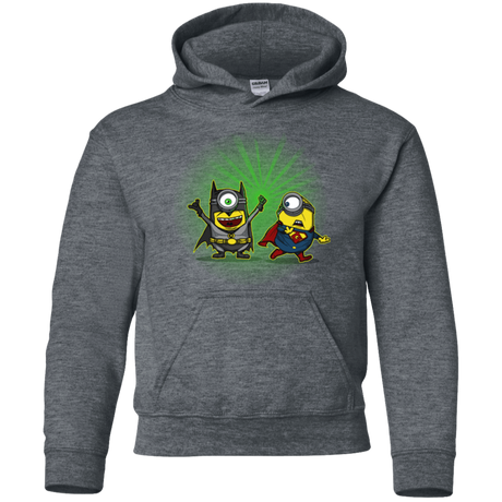 Sweatshirts Dark Heather / YS Dark Minion VS False God Youth Hoodie