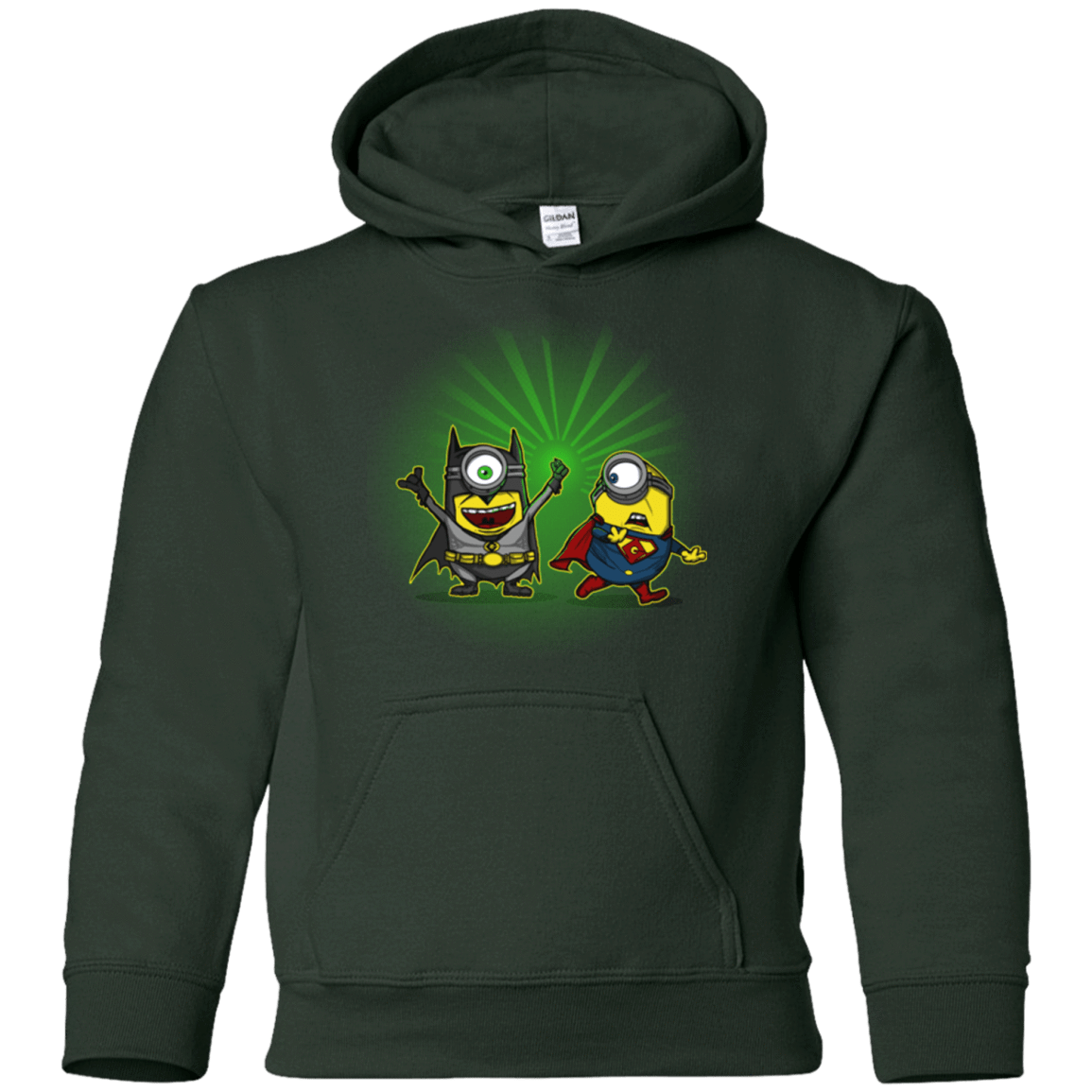 Sweatshirts Forest Green / YS Dark Minion VS False God Youth Hoodie