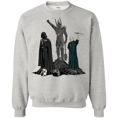 Sweatshirts Ash / Small Dark Power Crewneck Sweatshirt