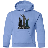 Sweatshirts Carolina Blue / YS Dark Power Youth Hoodie
