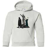 Sweatshirts White / YS Dark Power Youth Hoodie
