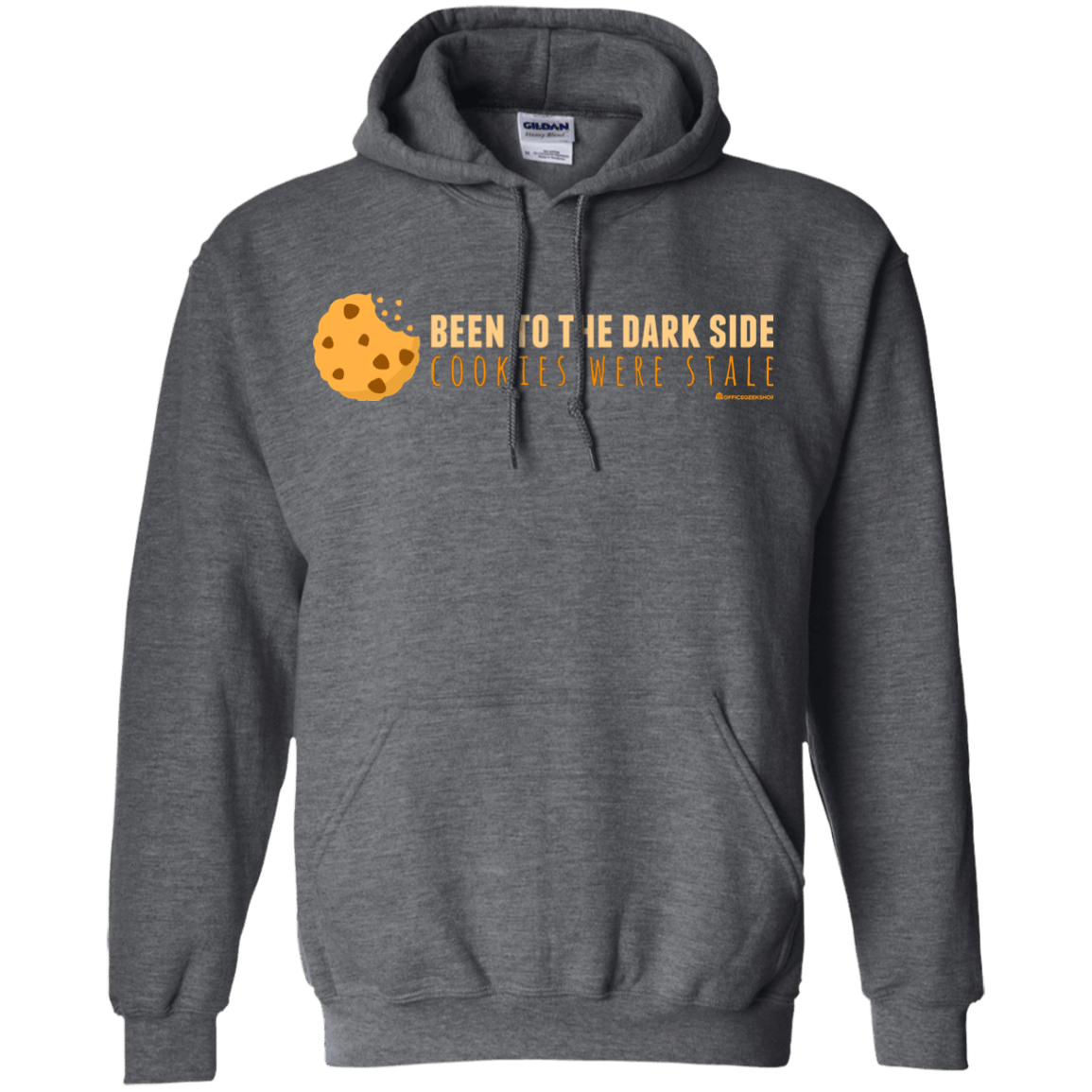 Sweatshirts Dark Heather / Small Dark Side Cookies Pullover Hoodie