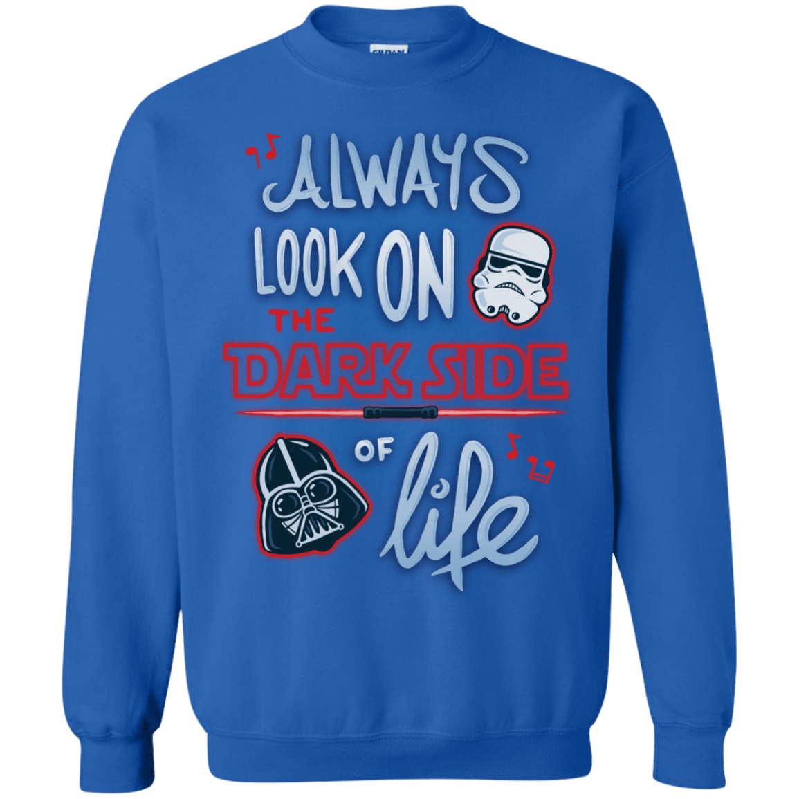 Sweatshirts Royal / Small Dark Side of Life Crewneck Sweatshirt