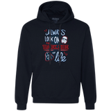 Sweatshirts Navy / Small Dark Side of Life Premium Fleece Hoodie