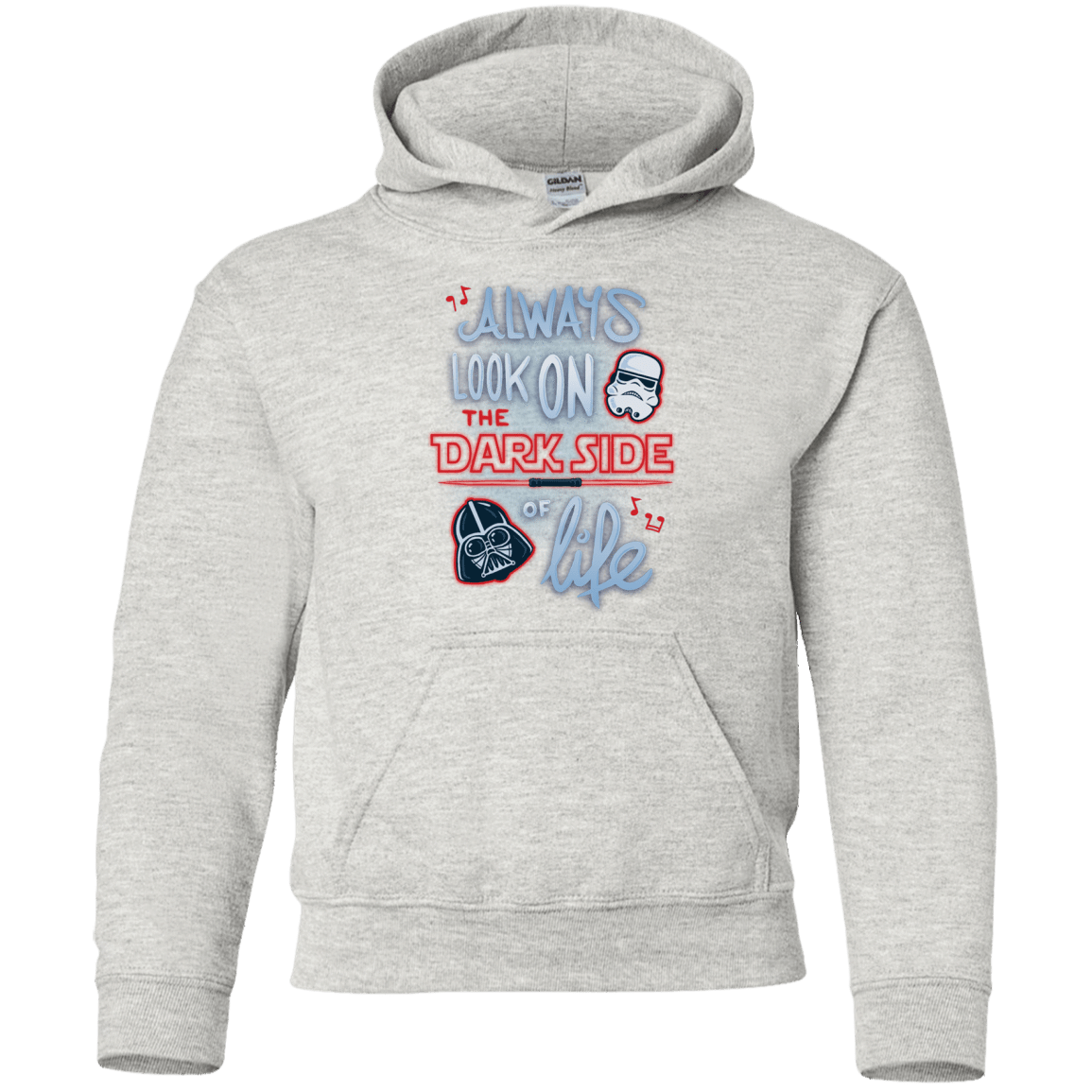 Sweatshirts Ash / YS Dark Side of Life Youth Hoodie