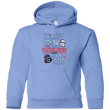 Sweatshirts Carolina Blue / YS Dark Side of Life Youth Hoodie