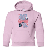 Sweatshirts Light Pink / YS Dark Side of Life Youth Hoodie