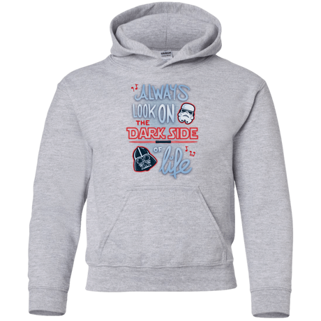 Sweatshirts Sport Grey / YS Dark Side of Life Youth Hoodie