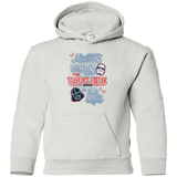 Sweatshirts White / YS Dark Side of Life Youth Hoodie