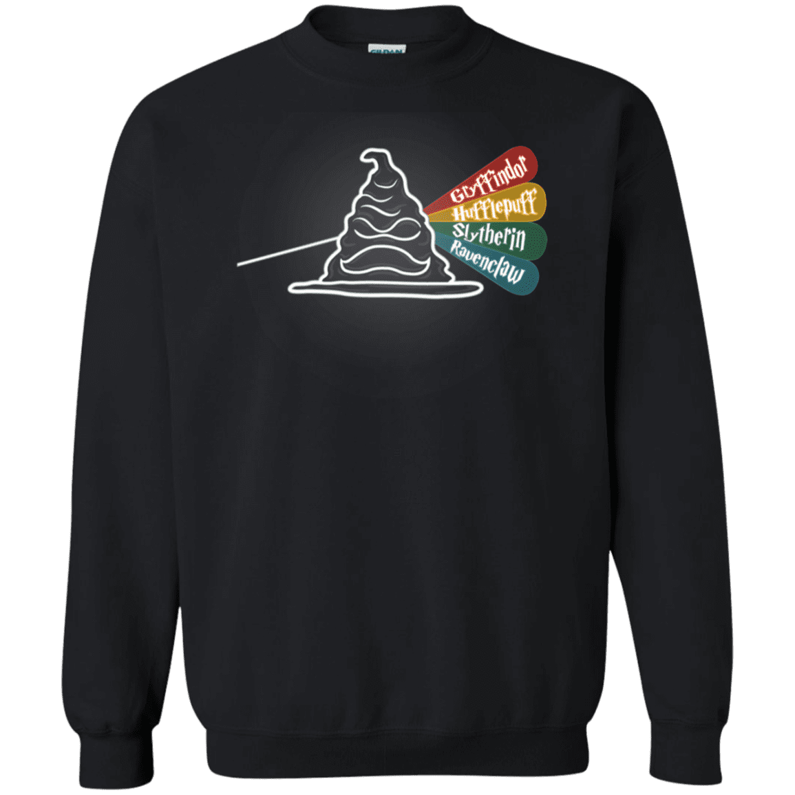 Sweatshirts Black / S Dark Side of the Hat Crewneck Sweatshirt