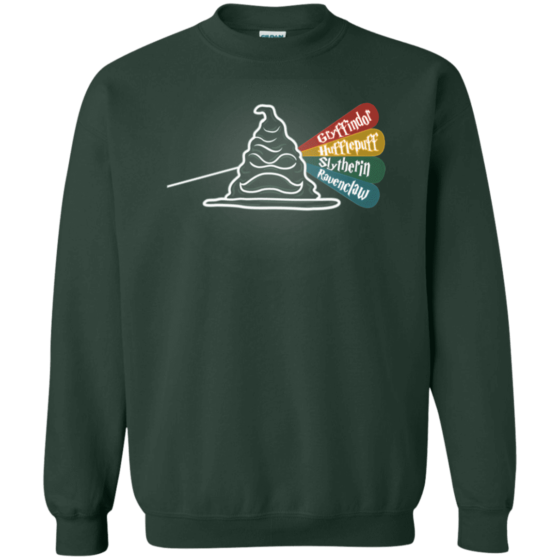 Sweatshirts Forest Green / S Dark Side of the Hat Crewneck Sweatshirt