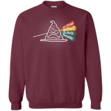 Sweatshirts Maroon / S Dark Side of the Hat Crewneck Sweatshirt