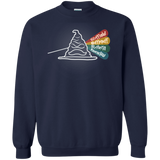 Sweatshirts Navy / S Dark Side of the Hat Crewneck Sweatshirt