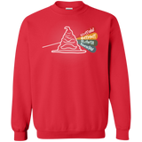 Sweatshirts Red / S Dark Side of the Hat Crewneck Sweatshirt