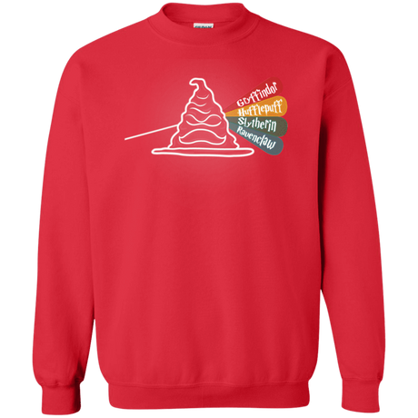 Sweatshirts Red / S Dark Side of the Hat Crewneck Sweatshirt